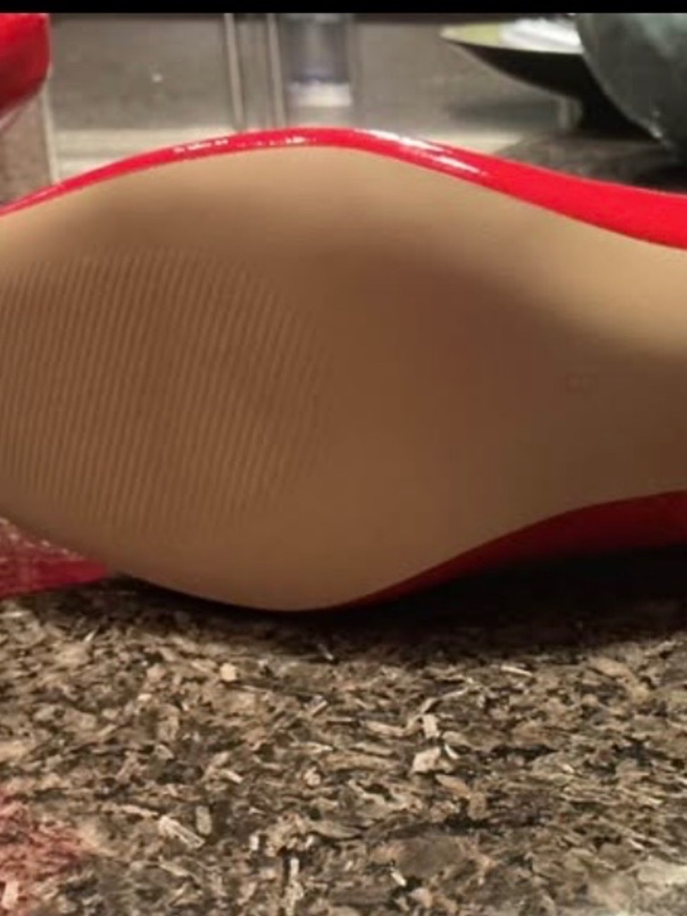 Red bootie - Picture 3 of 7